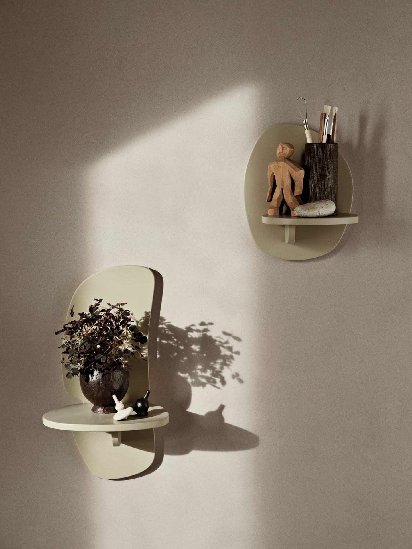 Pilu shelf, 40 cm, cashmere