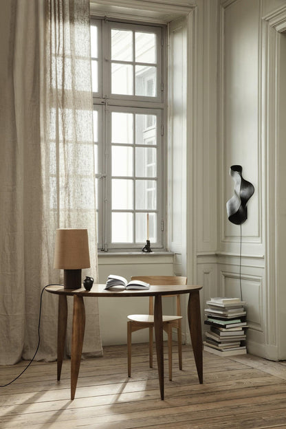 Ferm Living Oyster Wall Lamp Black