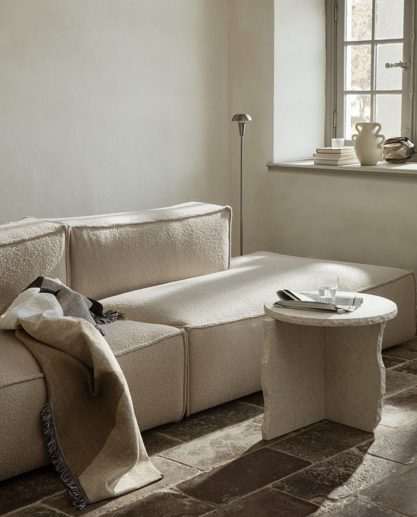 Ferm Living Catena Sofa Armrest R L401 Cotton Linen Natural