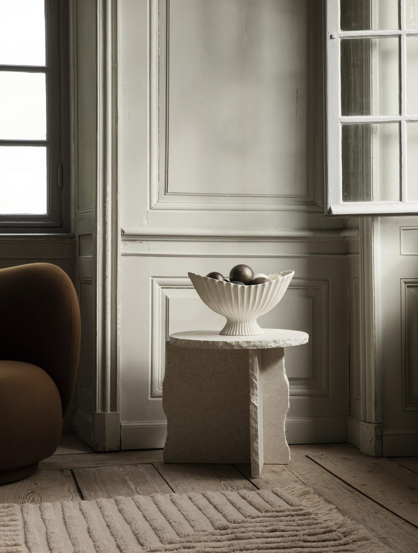 Ferm Living Fountain Centrepiece Bowl Off White