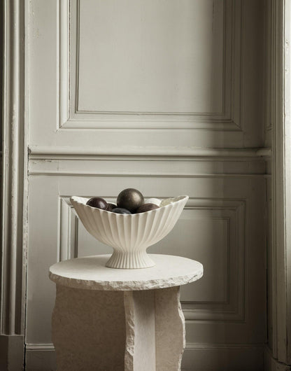 Ferm Living Fountain Centrepiece Bowl Off White
