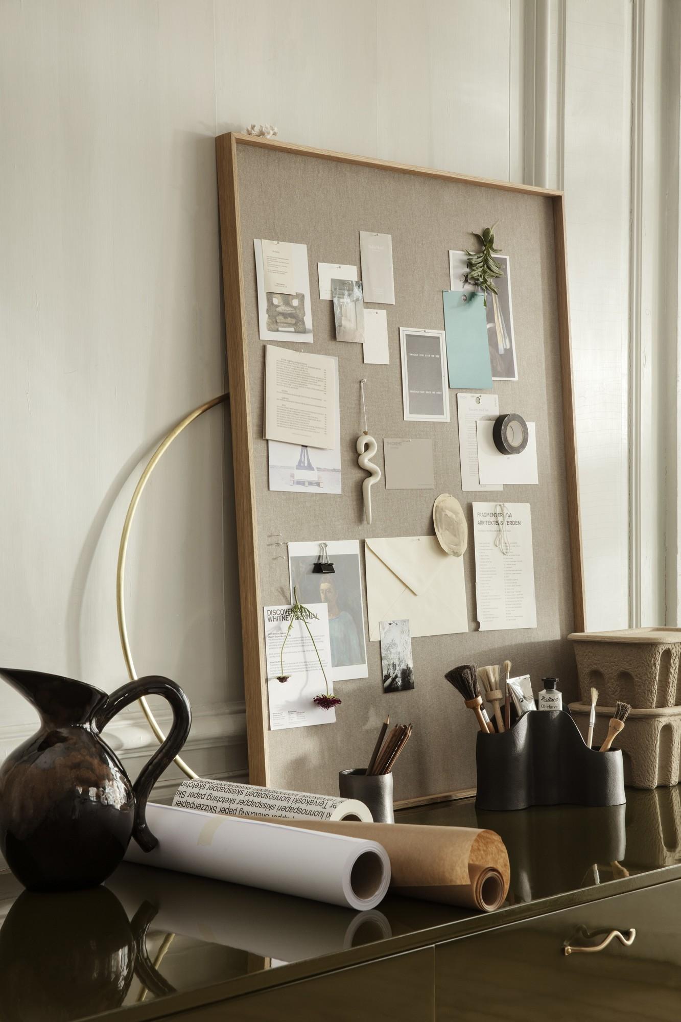 Ferm Living Scenery Notice Board Large Oak