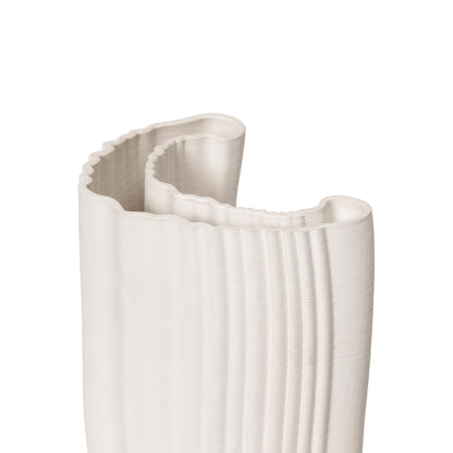 Ferm Living Moire Vase Off-white