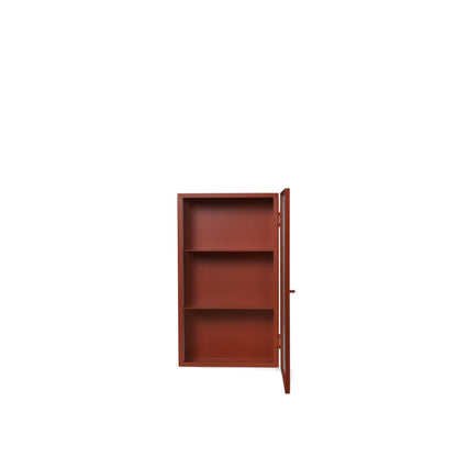 Ferm Living Haze Wall Shelf Glass/Oxide Red