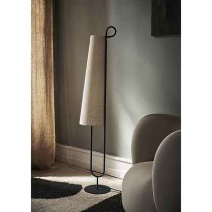 Ferm Living Ancora Floor Lamp Black/ Natural