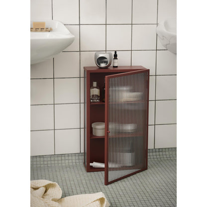 Ferm Living Haze Wall Shelf Glass/Oxide Red