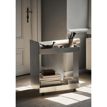 Ferm Living Storage Trolley Aluminum