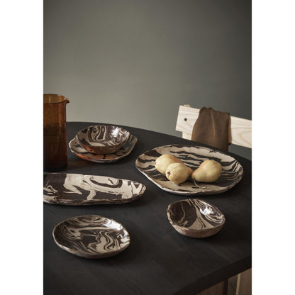 Ferm Living Ryu Bowl 20 Sand/ Brown