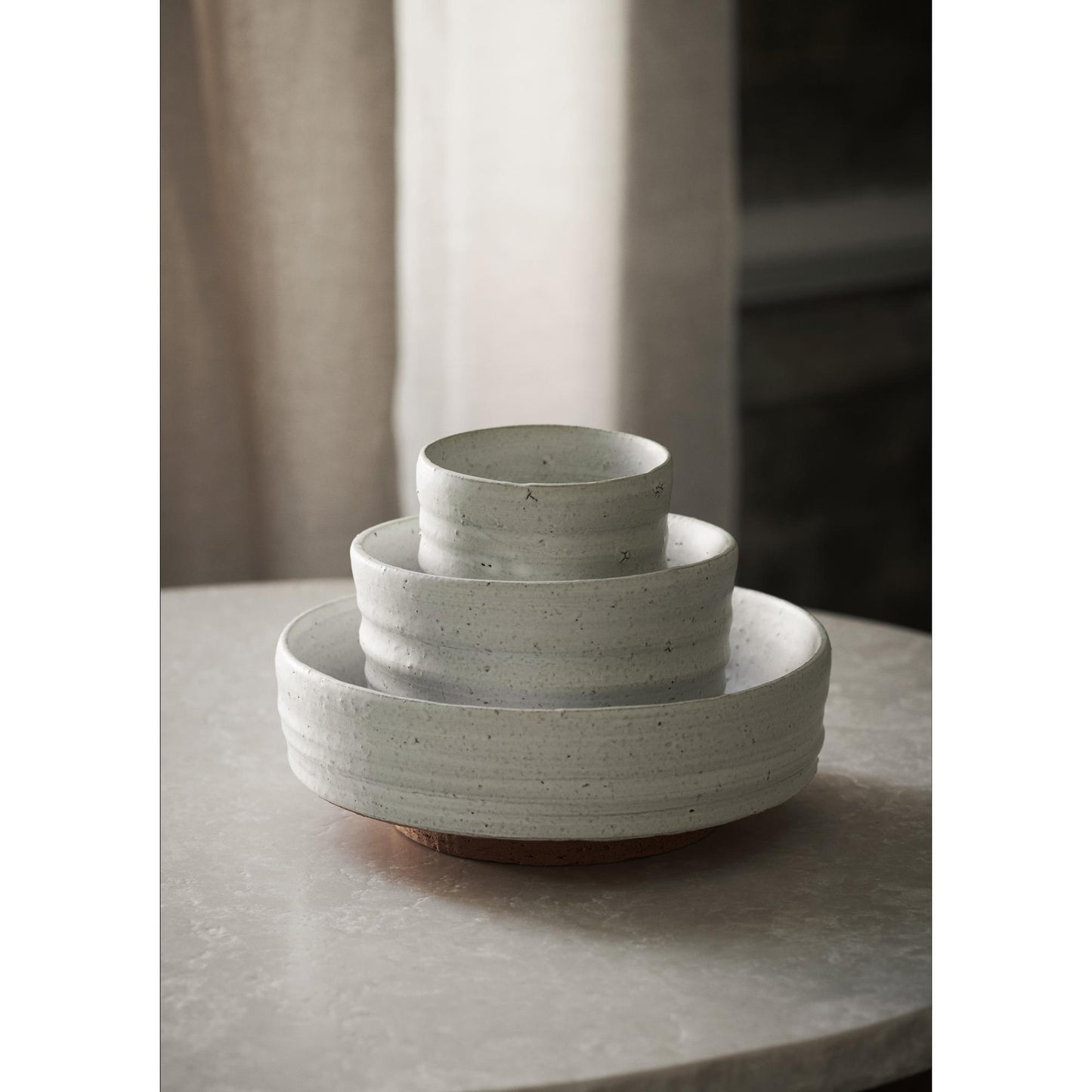 Ferm Living Serena Bowl Ø18 Off White
