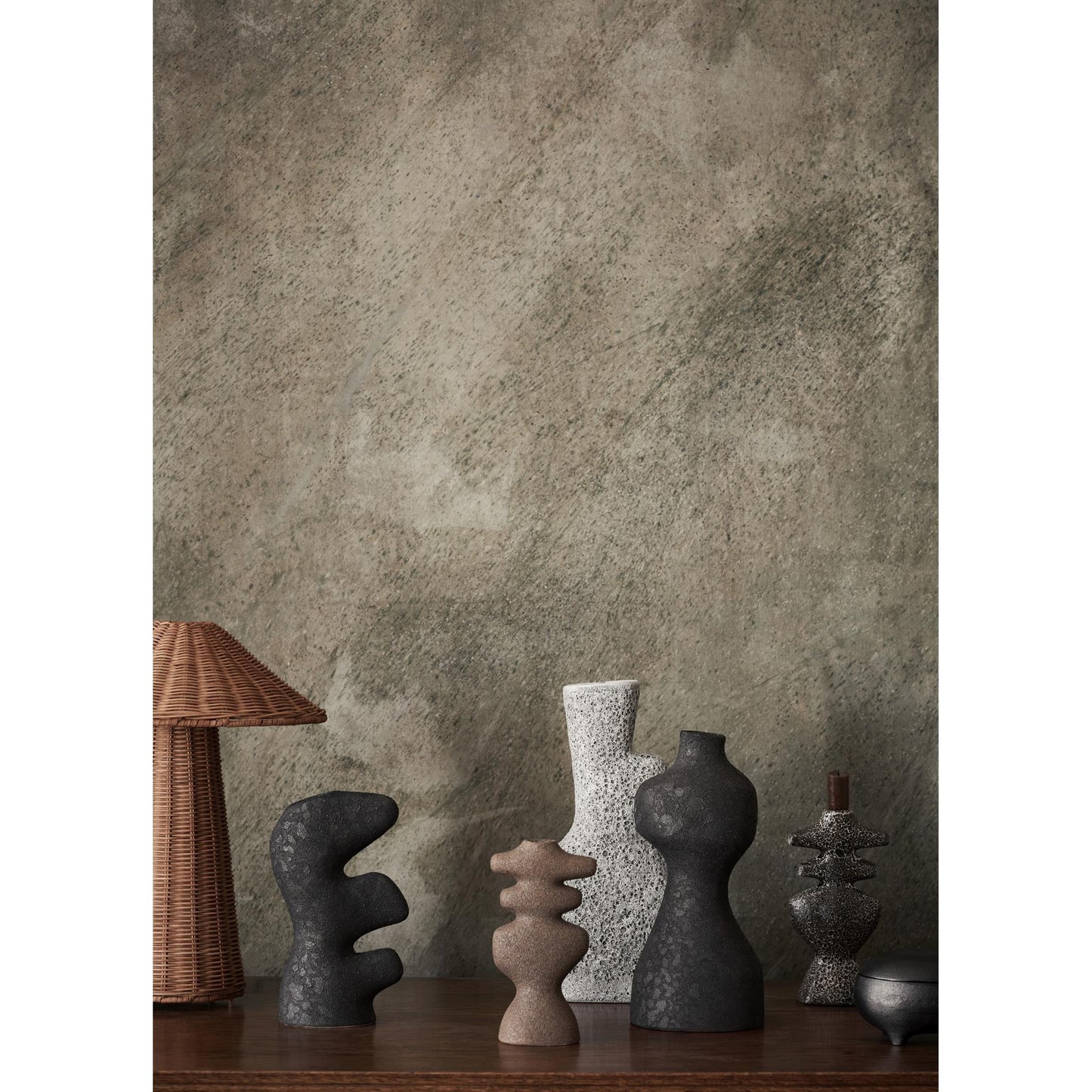 Ferm Living Yara Vase Small Rustic Iron