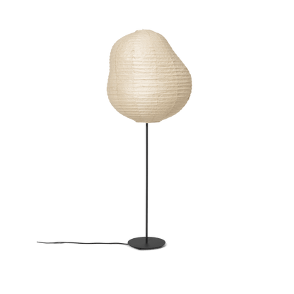 Ferm Living Kurbis Floor Lamp High Natural/ Black