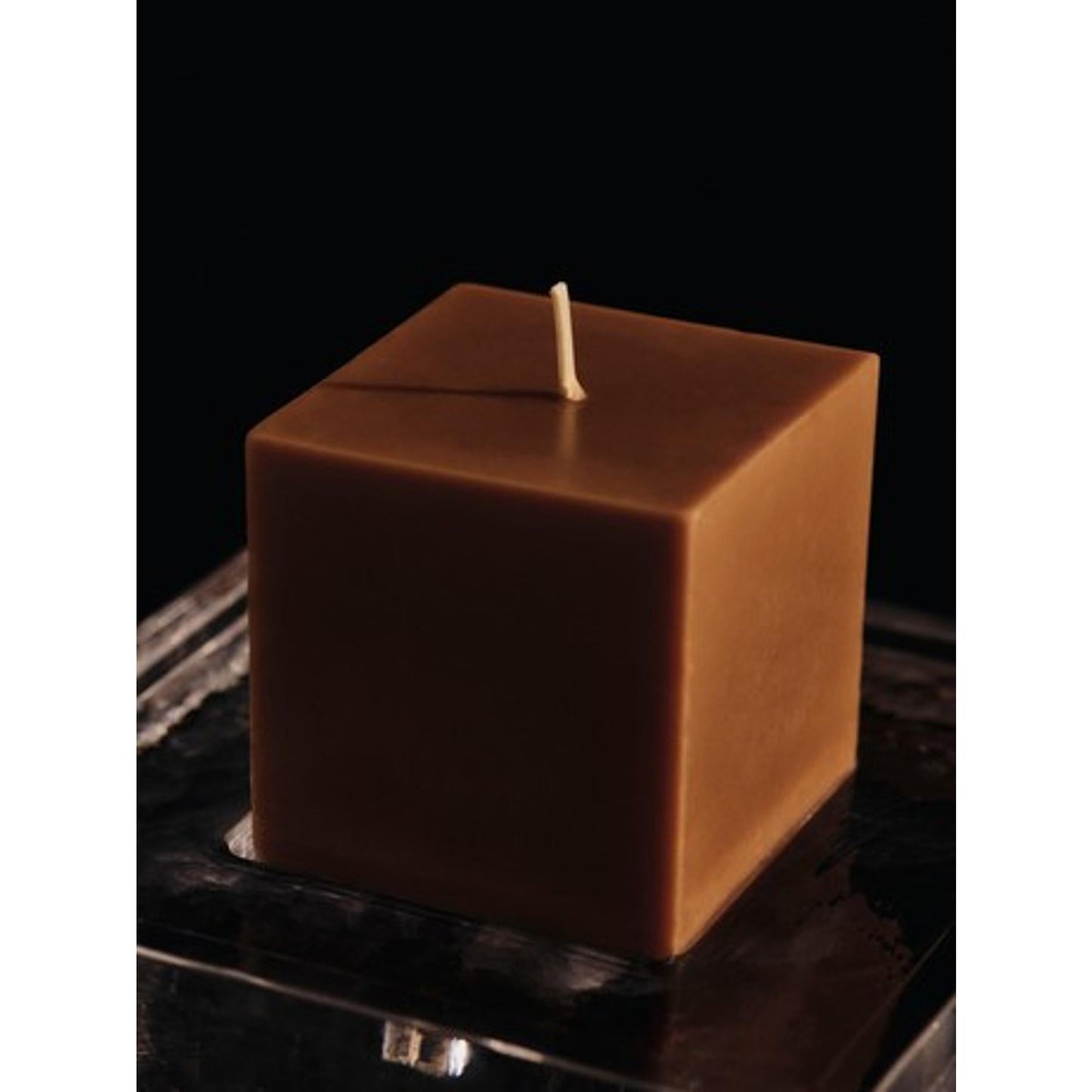 Ferm Living Burren Block Candle Small Bronze
