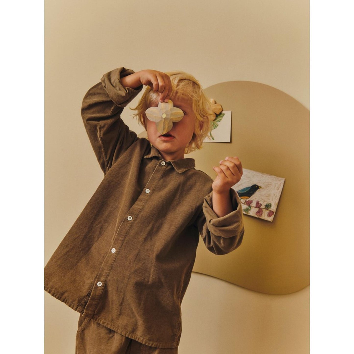 Ferm Living Willora Magnetic Notice Board Cashmere
