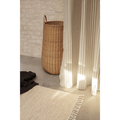 Ferm Living Braided Laundry Hamper Natural