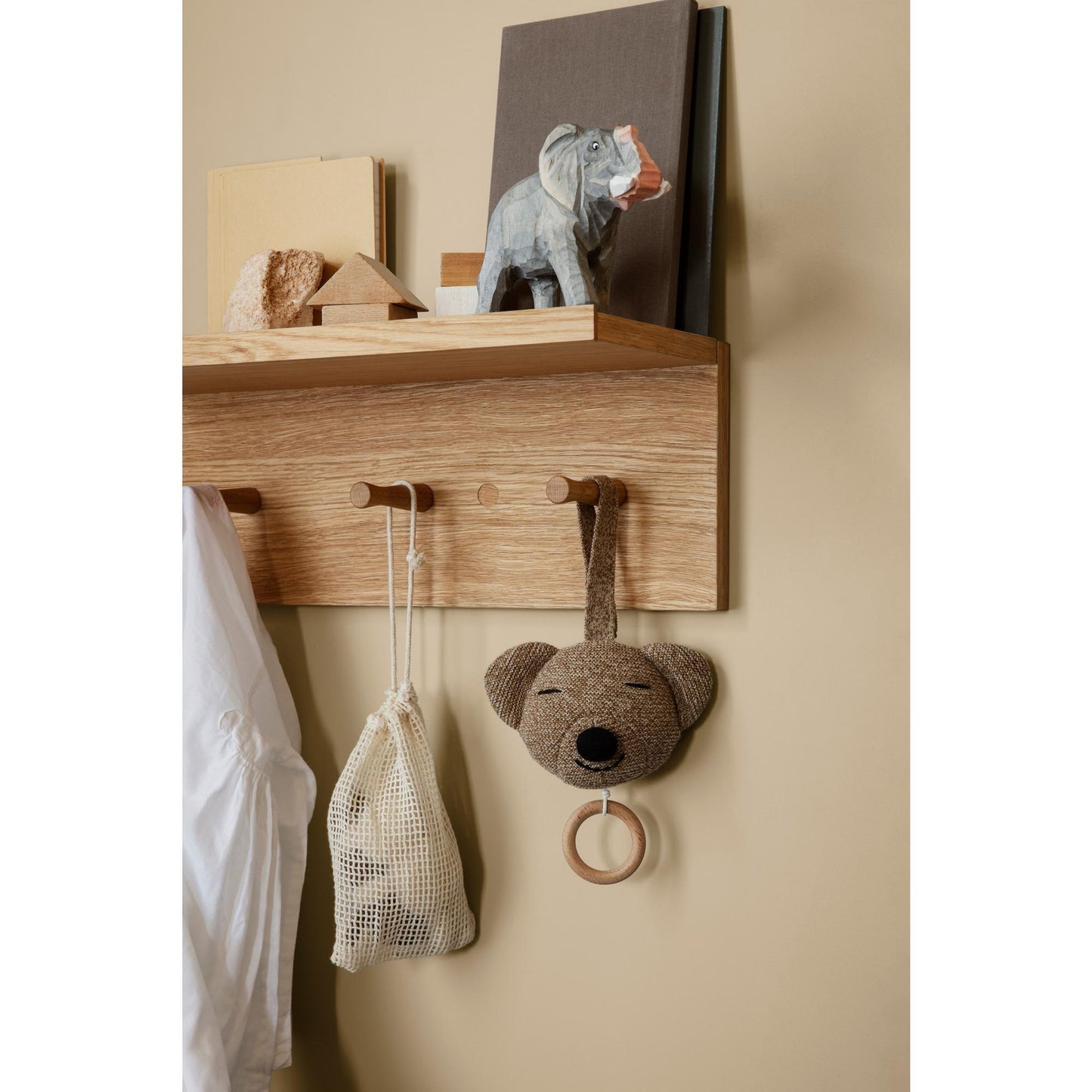 Ferm Living Place Coat Rack Large Oak