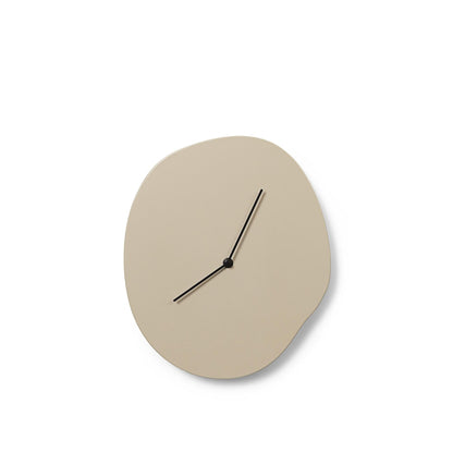 Ferm Living Melt Wall Clock Cashmere