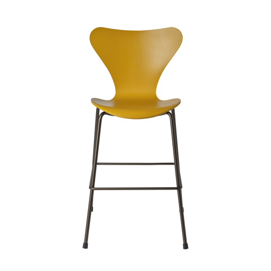 Series 7 Junior Chair by Fritz Hansen #Burnt Yellow