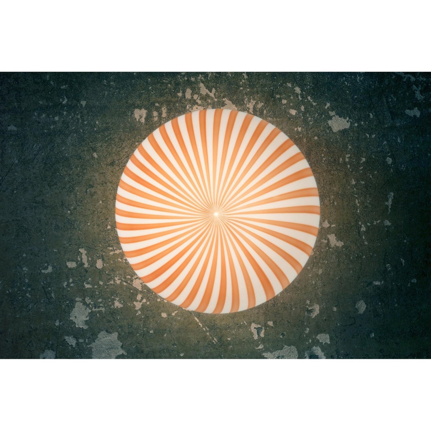Established & Sons FILIGRANA LIGHT S3 Ellipse Pendant Ø37 Red Canes