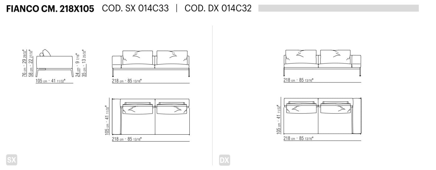 LIFESTEEL Sectional Sofas.