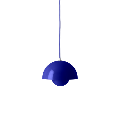 Flowerpot VP1 Pendant Lamp by &tradition #Cobalt blue