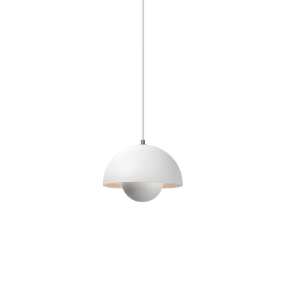 Flowerpot VP1 Pendant Lamp by &tradition #Matte white