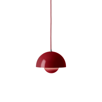 Flowerpot VP1 Pendant Lamp by &tradition #Vermilion Red