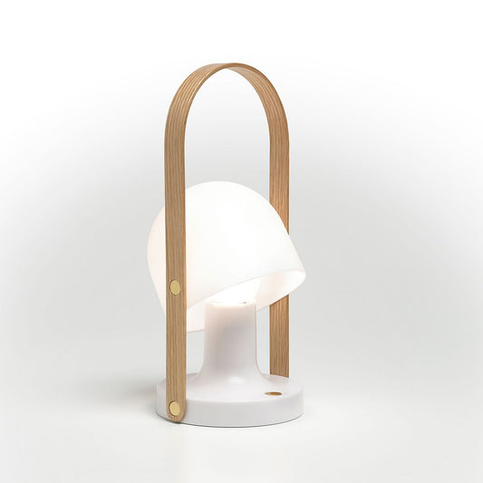 FollowMe - LED adjustable cordless polycarbonate table lamp.