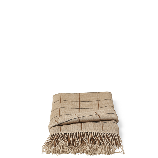 Aymara Rug 190 cm by Form & Refine #New Square/ Brown