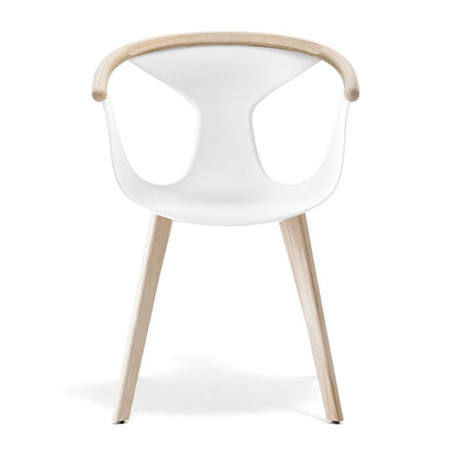 FOX 3725 - Stackable polypropylene chair with armrests by Pedrali