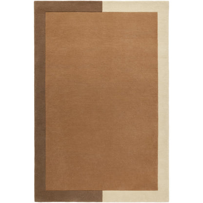 Decotique Frame Rug 300x400 Cinnamon/Beige