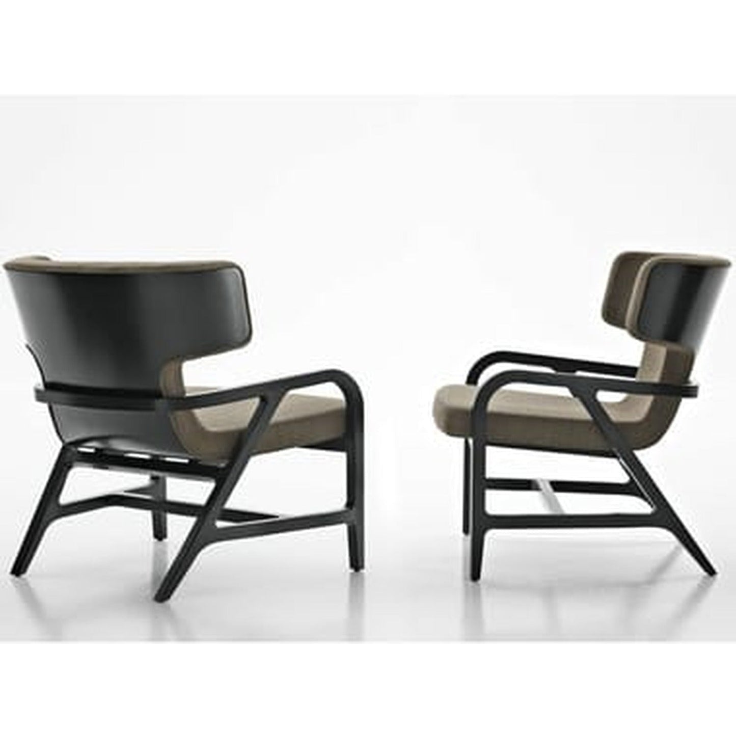 FULGENS - Fabric easy chair with armrests