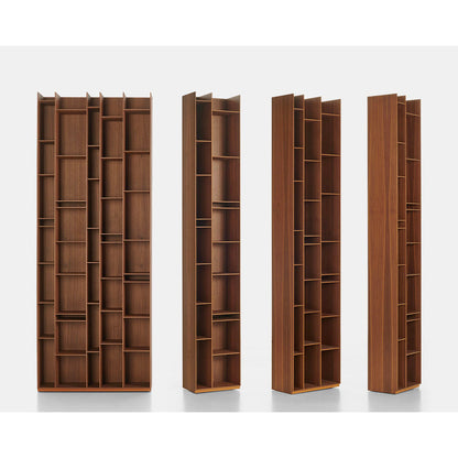 RANDOM WOOD - Modular wood fibre bookcase.
