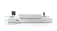 Air Desk 1 Up/1 Up S - Desk by Gallotti&Radice