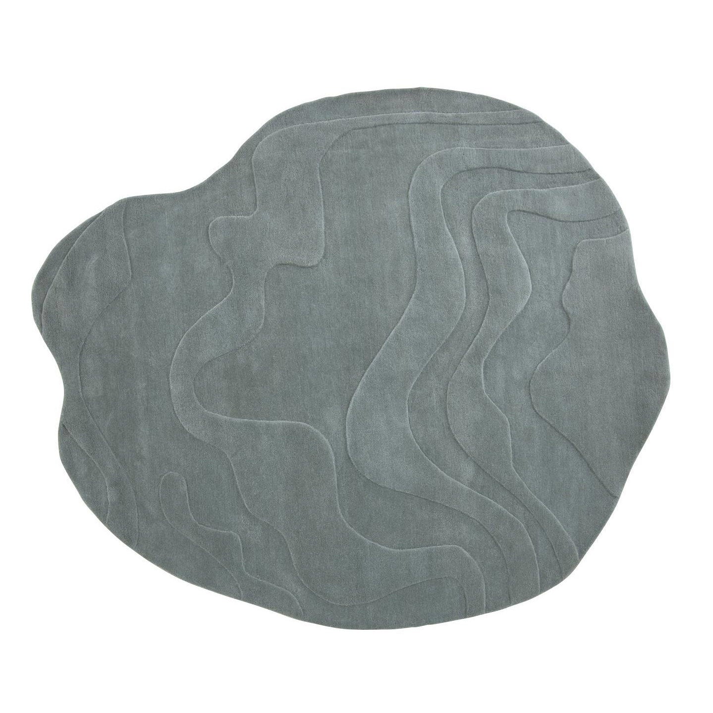 GAVRINIS 3 - Solid-color handmade wool rug.