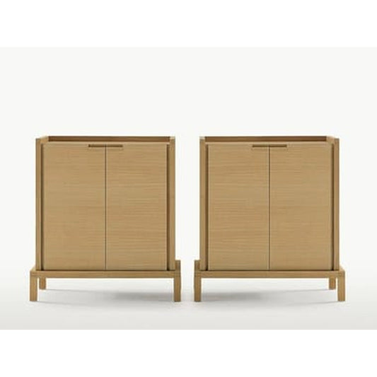 GEMINA - Wooden Highboard with Doors