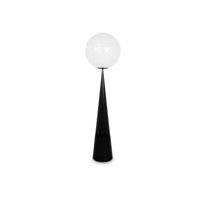 GLOBE CONE FAT - Metal and polycarbonate LED floor lamp.