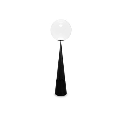 GLOBE CONE FAT - Metal and polycarbonate LED floor lamp.