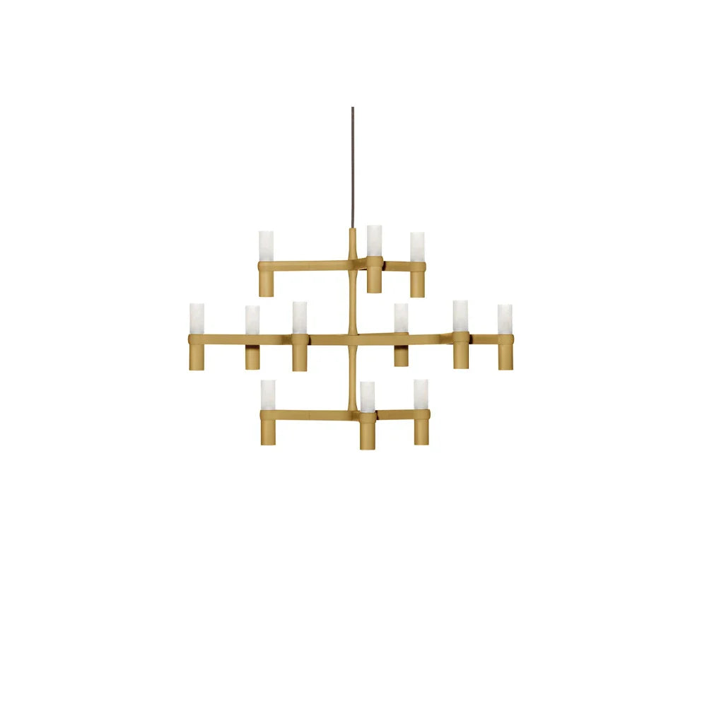 CROWN MINOR - Die cast aluminium chandelier.