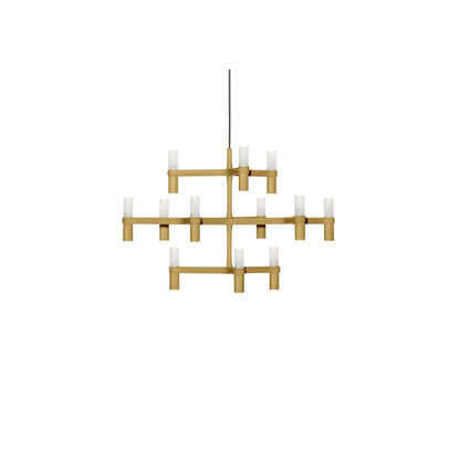 CROWN MINOR - Die cast aluminium chandelier.