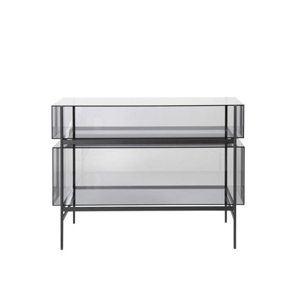 LYN EXTENDED - Glass sideboard.