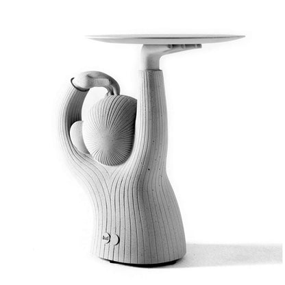 Round Concrete Side Table Monkey by Bd Barcelona Design #Grey