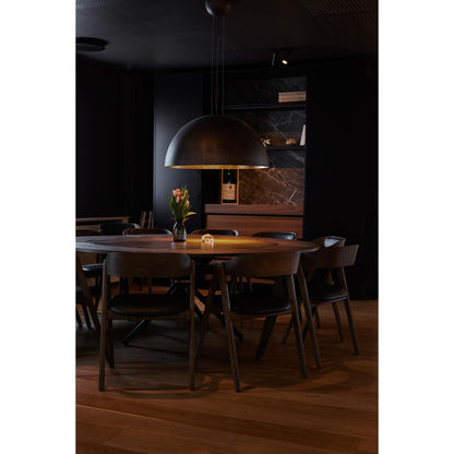 Eberhart Hector 105 Dining Table Light Concrete/Light Oak