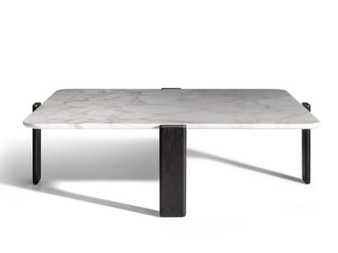DUO - Square marble coffee table (Request Info).
