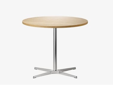 1818 - Round beech table (Request Info).
