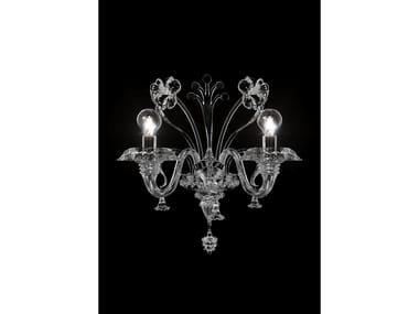 MEKNES - Venetian crystal wall lamp (Request Info).