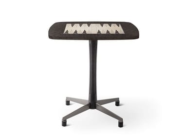 SPARK - Square wooden coffee table (Request Info).