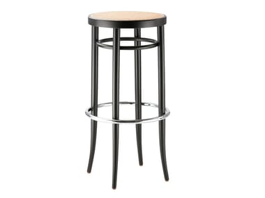 204 RH - High barstool with seat in cane work (Request Info).