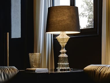 SAMURAI - Venetian crystal table lamp (Request Info).