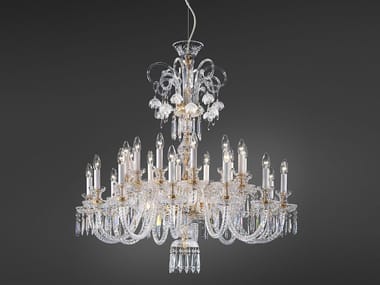 239 - Crystal chandelier with Swarovski¢ç Crystals (Request Info).