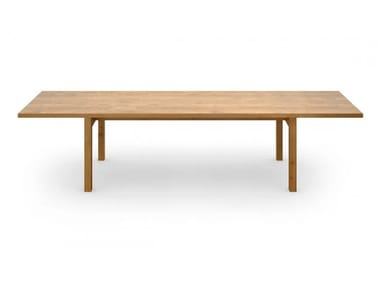 GALERIE - Rectangular oak table (Request Info).